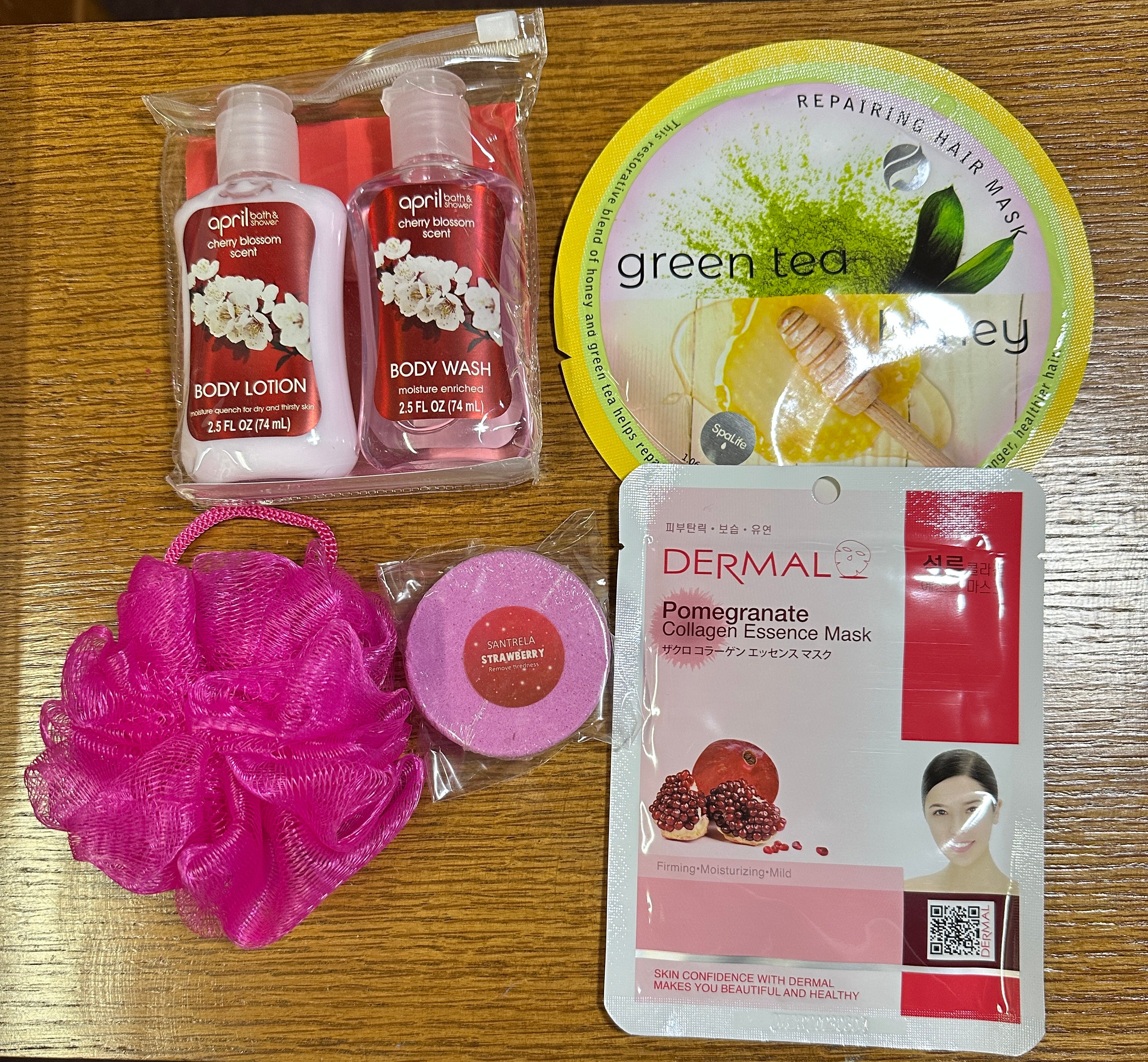 Cherry Blossom Scent Bath/Body Pamper Me Set
