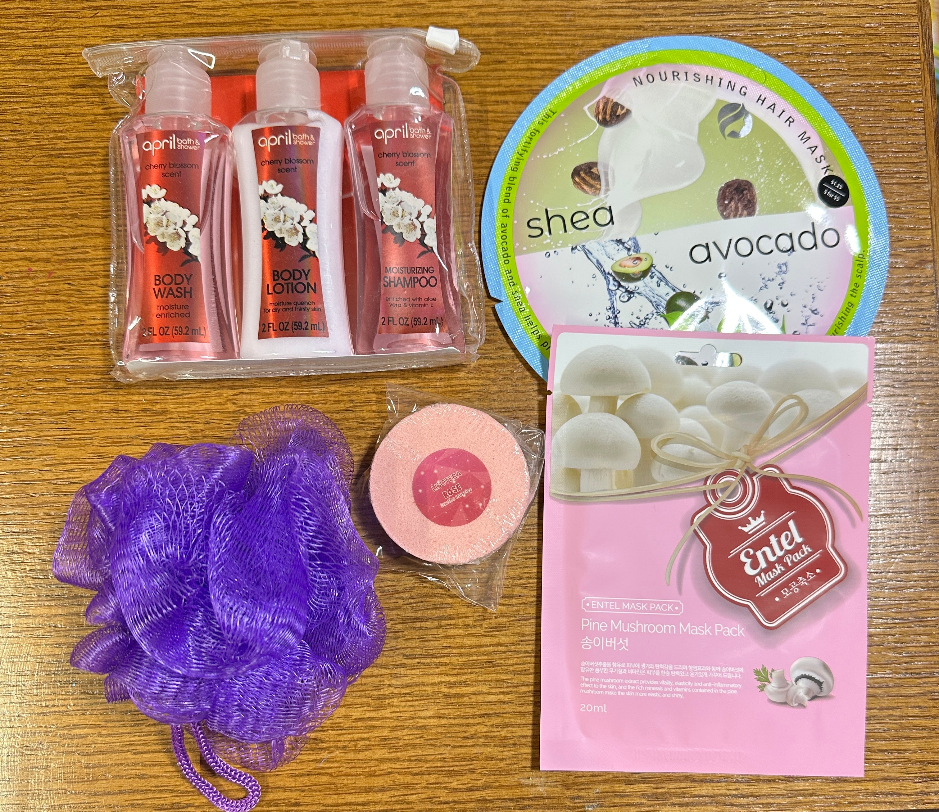 Cherry Blossom Scent Bath/Body Pamper Me Set