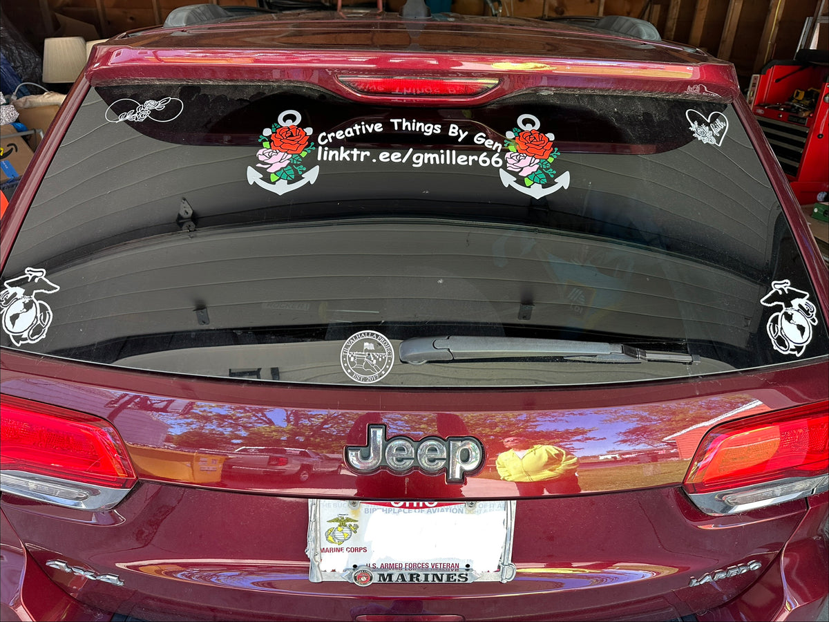 Custom Car Decals & Window Stickers — Made Just for You!