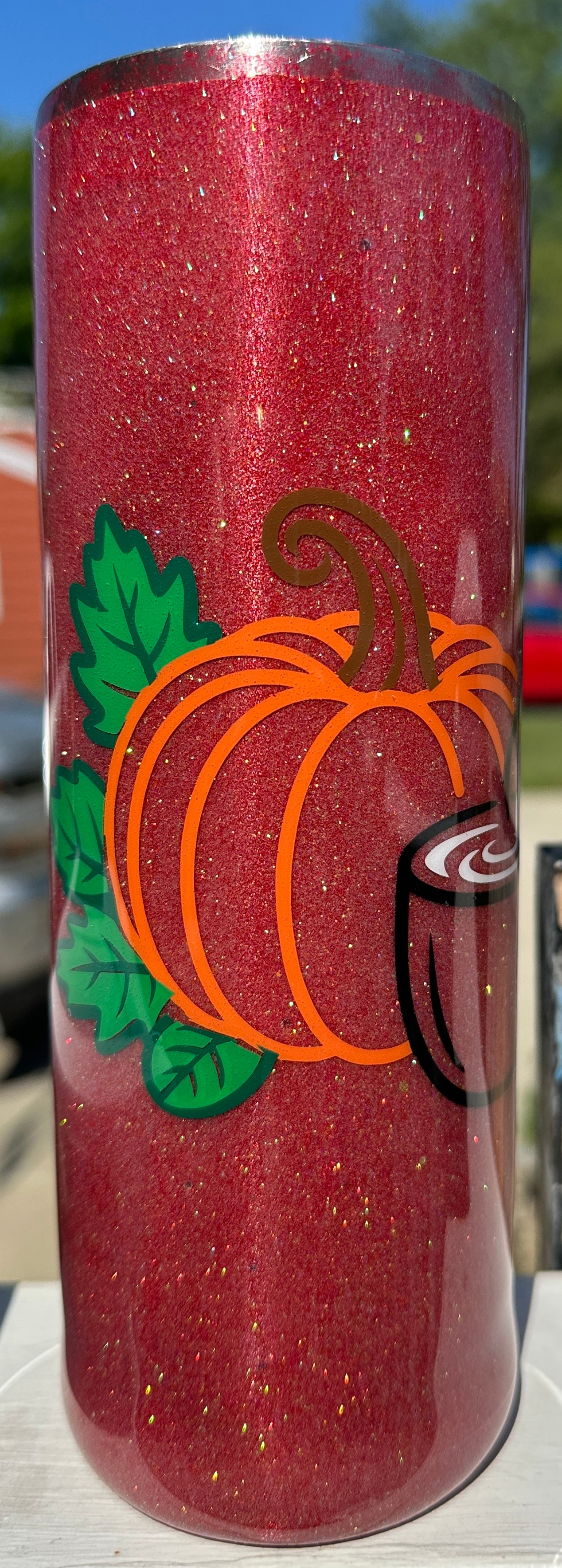 "Harvest Morning Brew" 20oz Skinny Tumbler