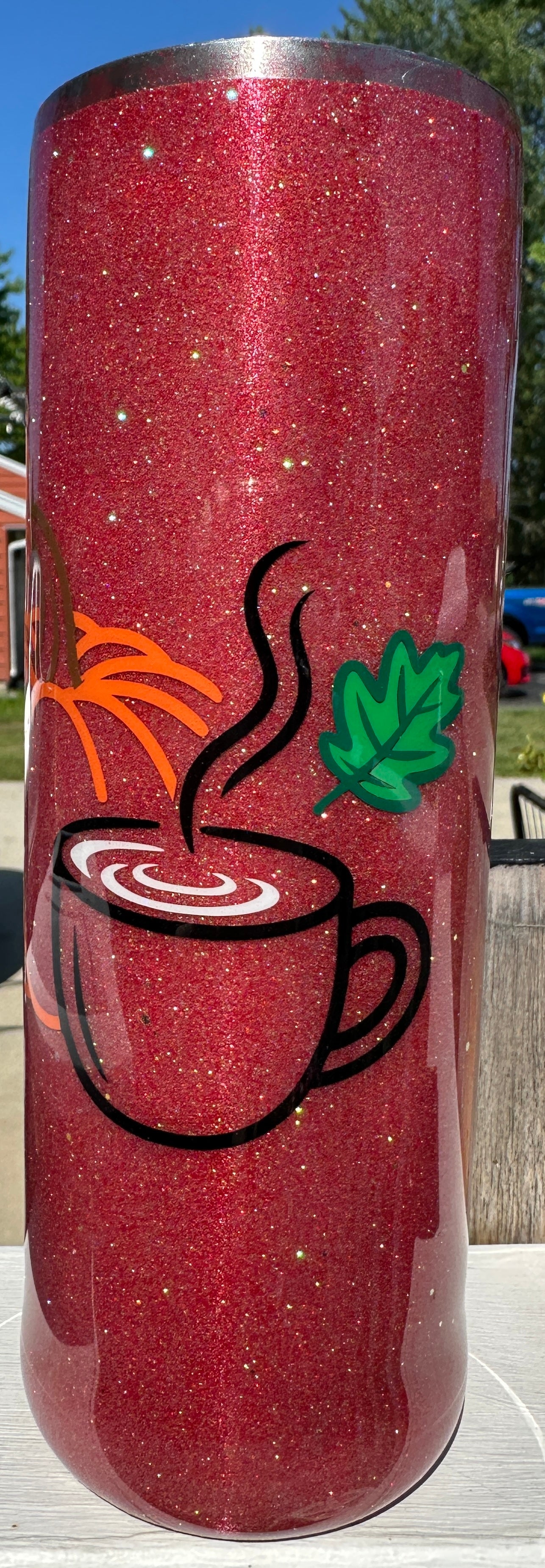 "Harvest Morning Brew" 20oz Skinny Tumbler