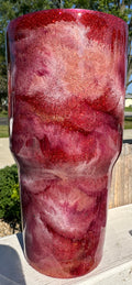 "Heartbeat Rose" 30oz Tapered Tumbler