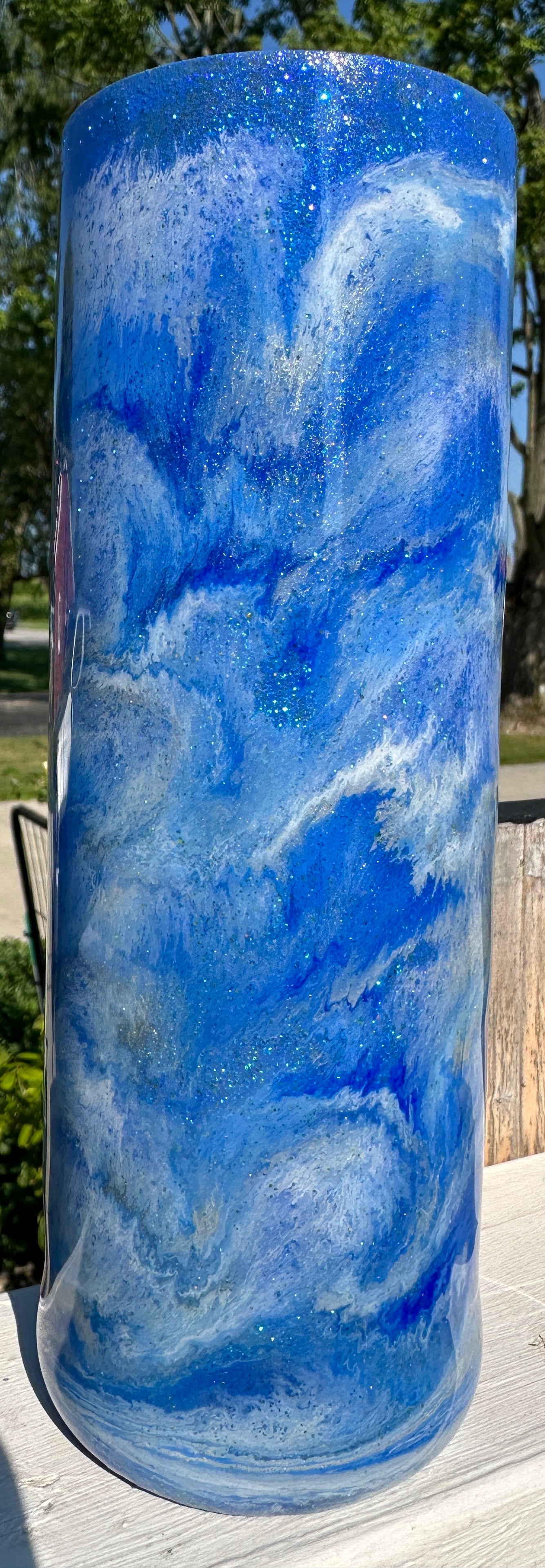 "Ocean Wave" 20oz Skinny Tumbler