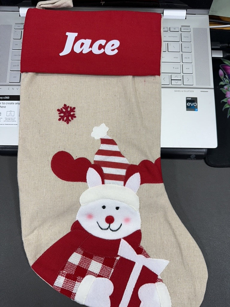 Custom Name Personalization for Christmas Stockings 🎄✨