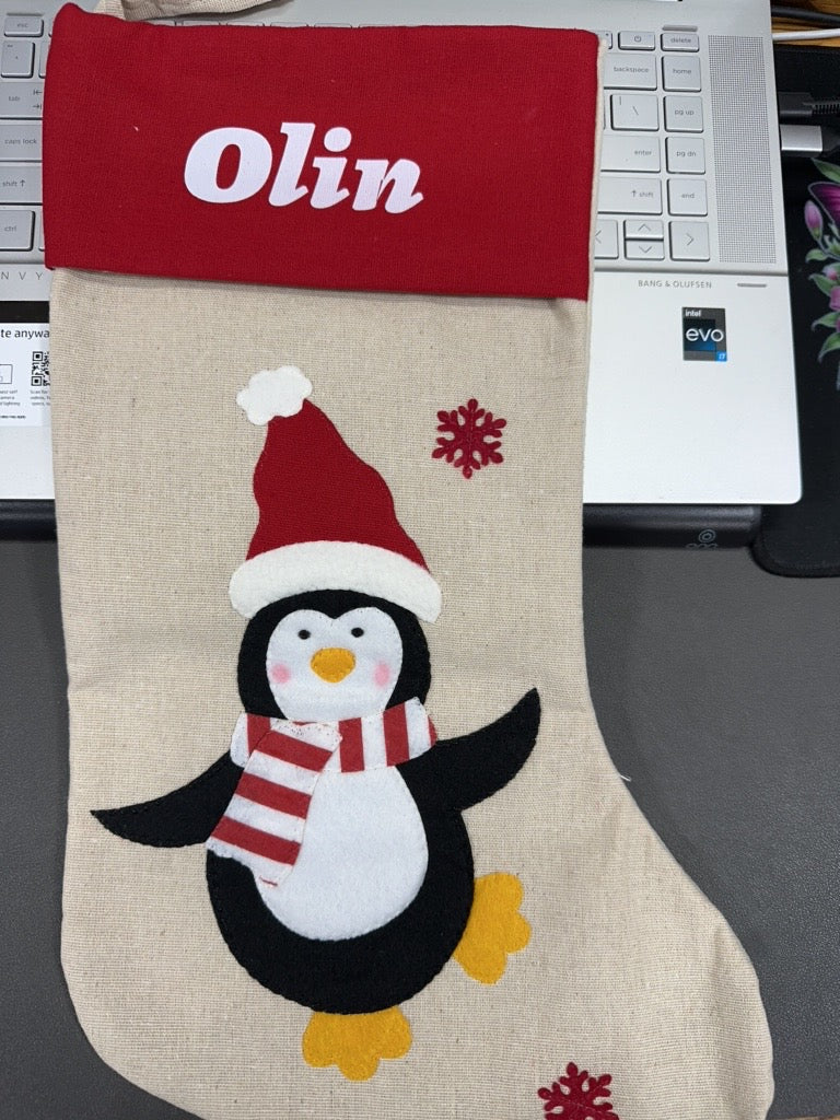 Custom Name Personalization for Christmas Stockings 🎄✨