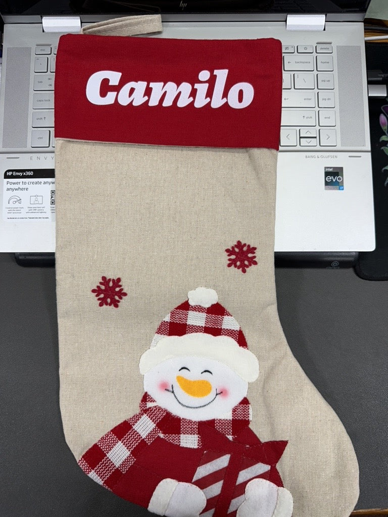Custom Name Personalization for Christmas Stockings 🎄✨