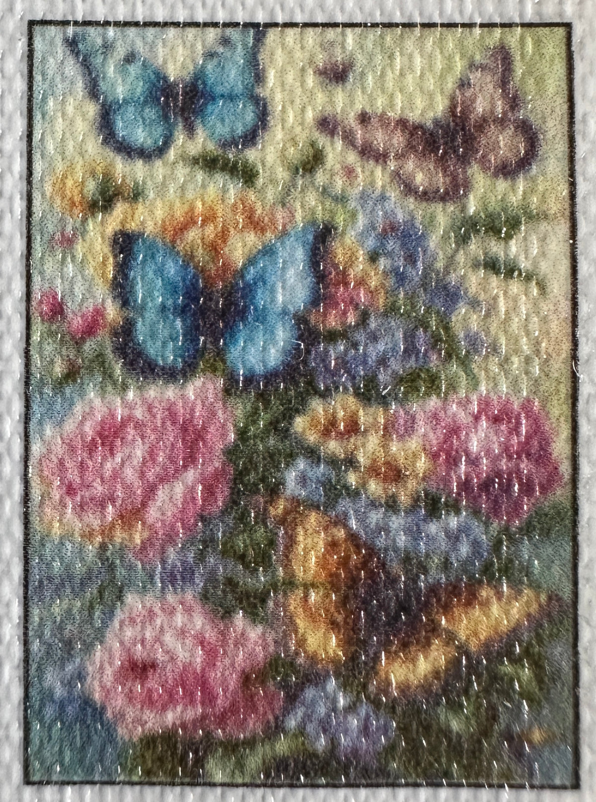 Butterfly Garden Diamond Art Kit – 30x40cm Round Drill