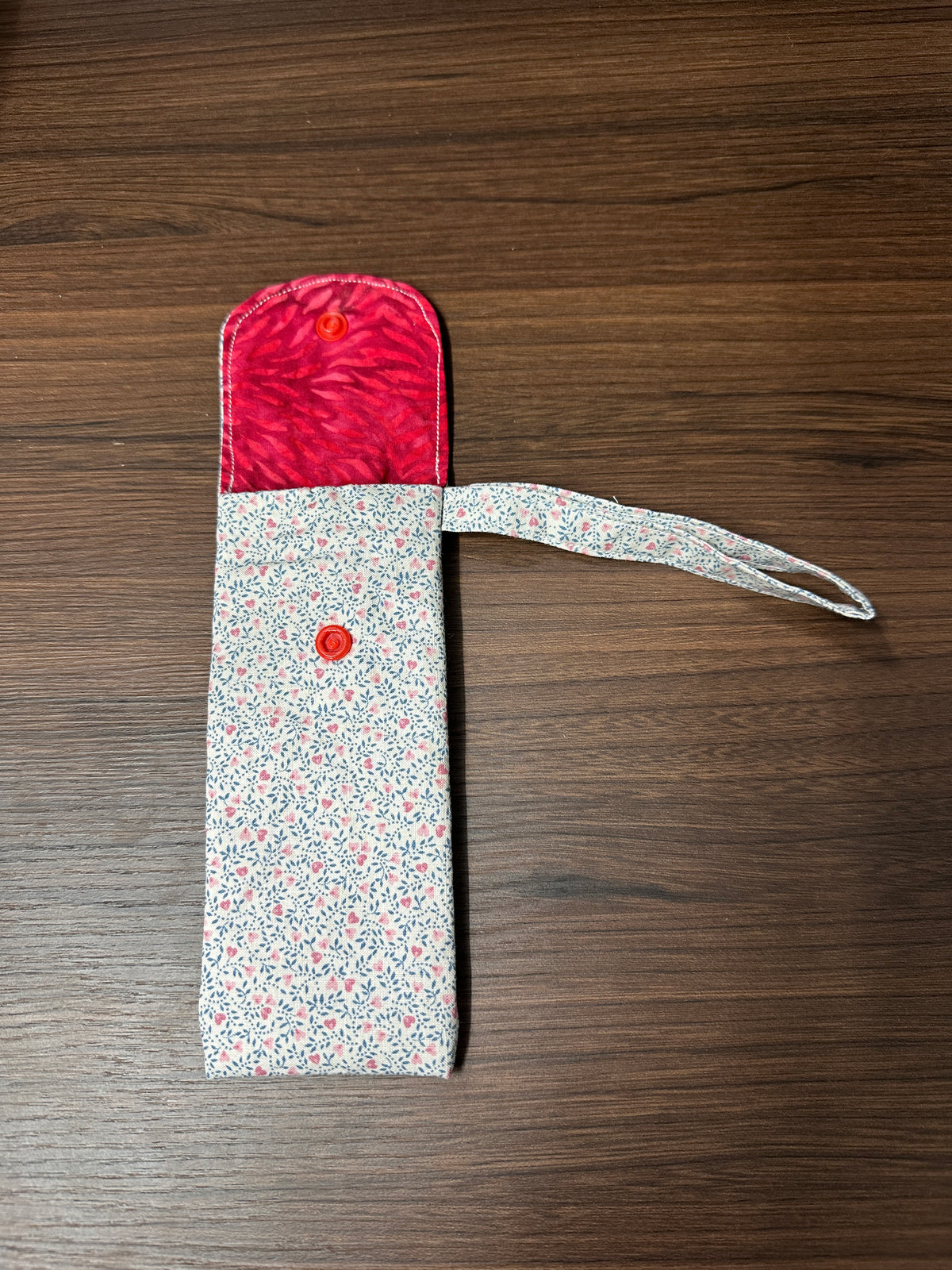 Handmade Eyeglasses Case with Carry Loop