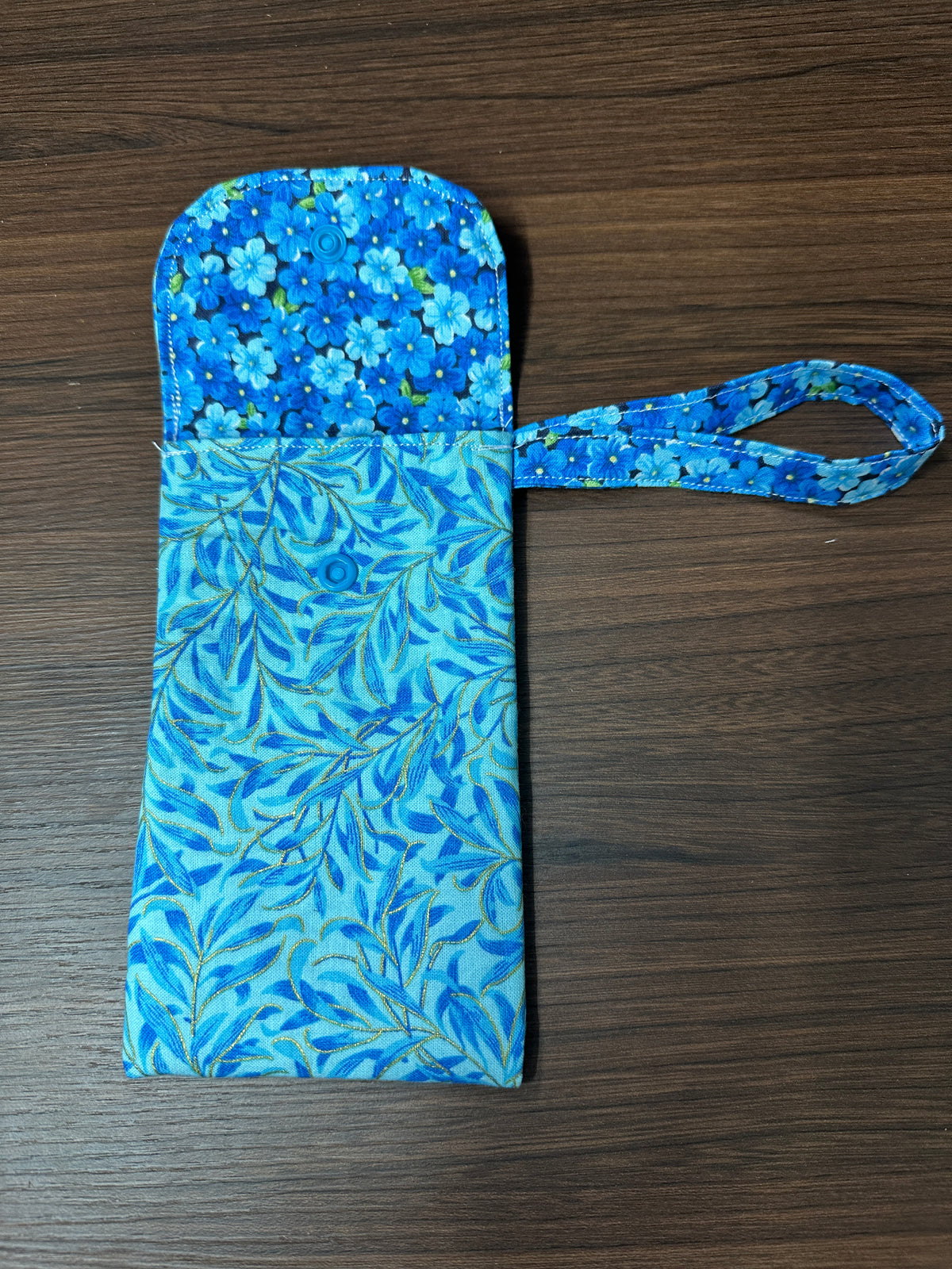 Handmade Cell Phone Pouch with Carry Loop