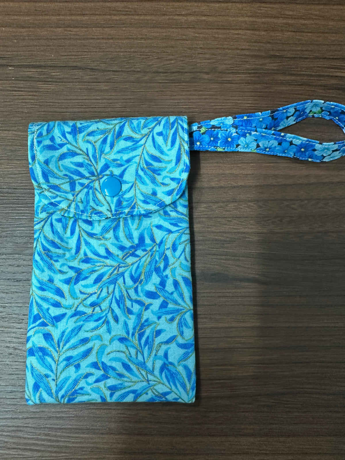 Handmade Cell Phone Pouch with Carry Loop