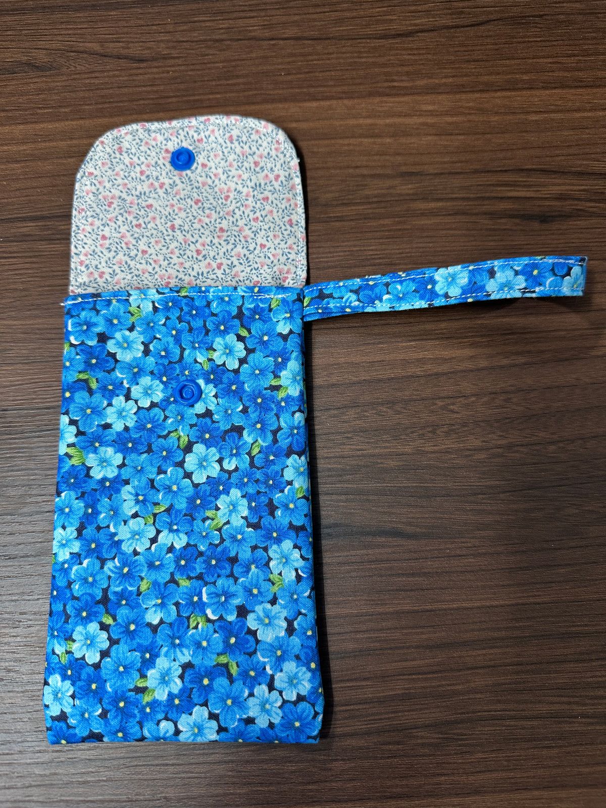 Handmade Cell Phone Pouch with Carry Loop