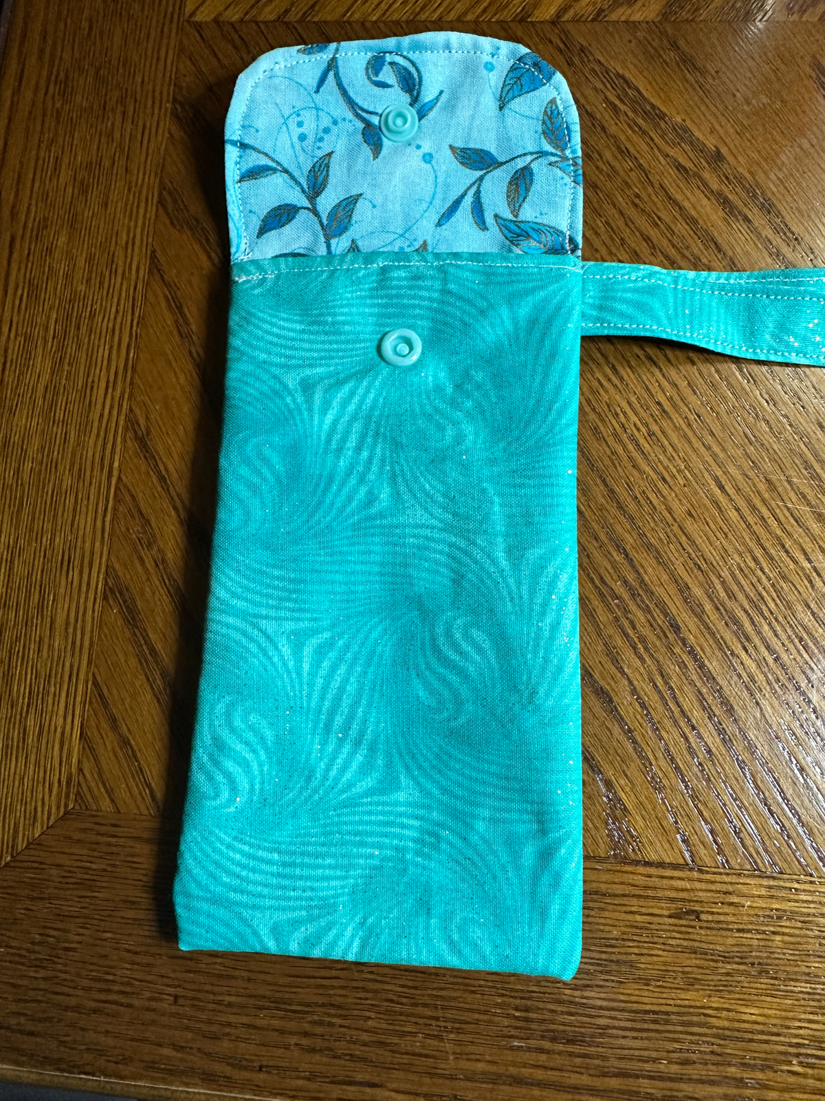 Handmade Cell Phone Pouch with Carry Loop