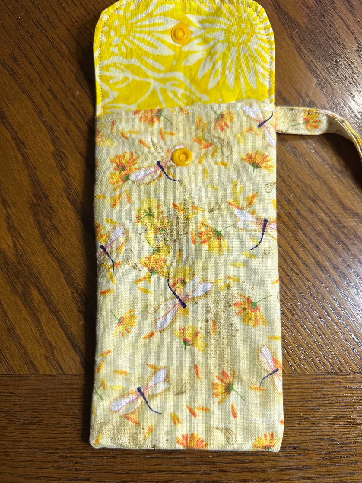 Handmade Cell Phone Pouch with Carry Loop