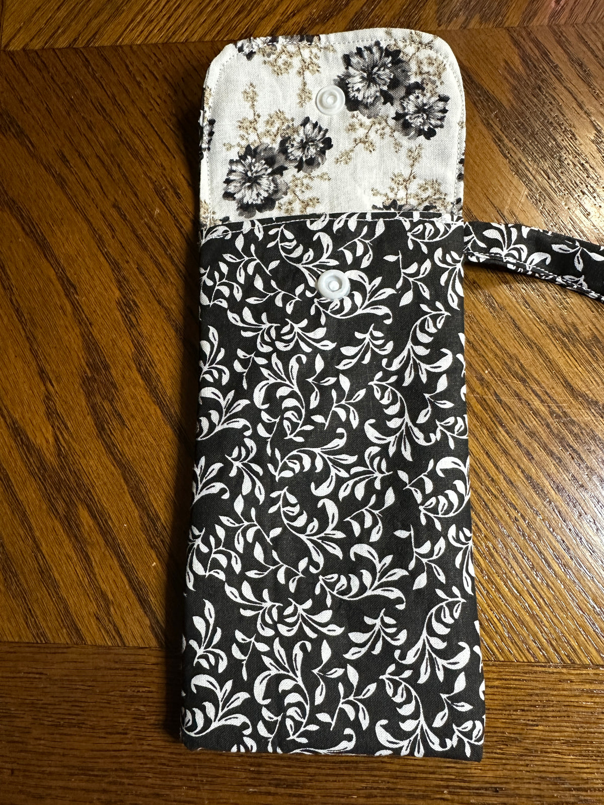 Handmade Cell Phone Pouch with Carry Loop