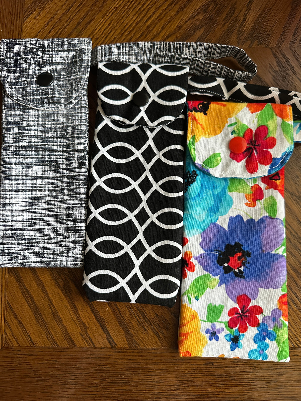 Handmade Eyeglasses Case with Carry Loop