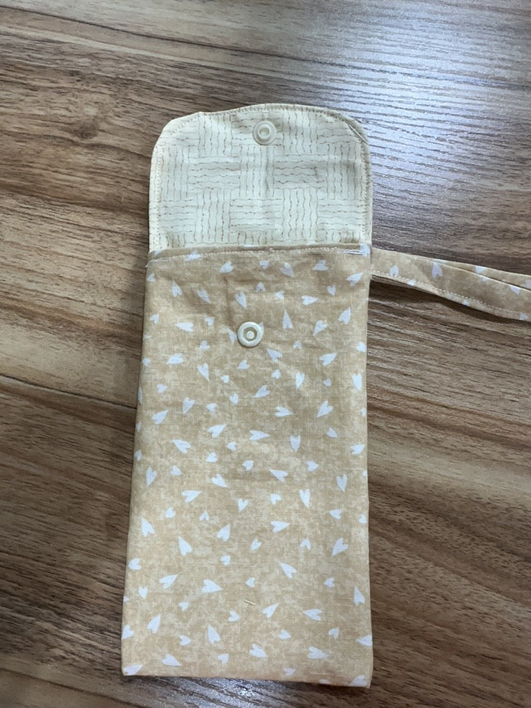 Handmade Cell Phone Pouch with Carry Loop