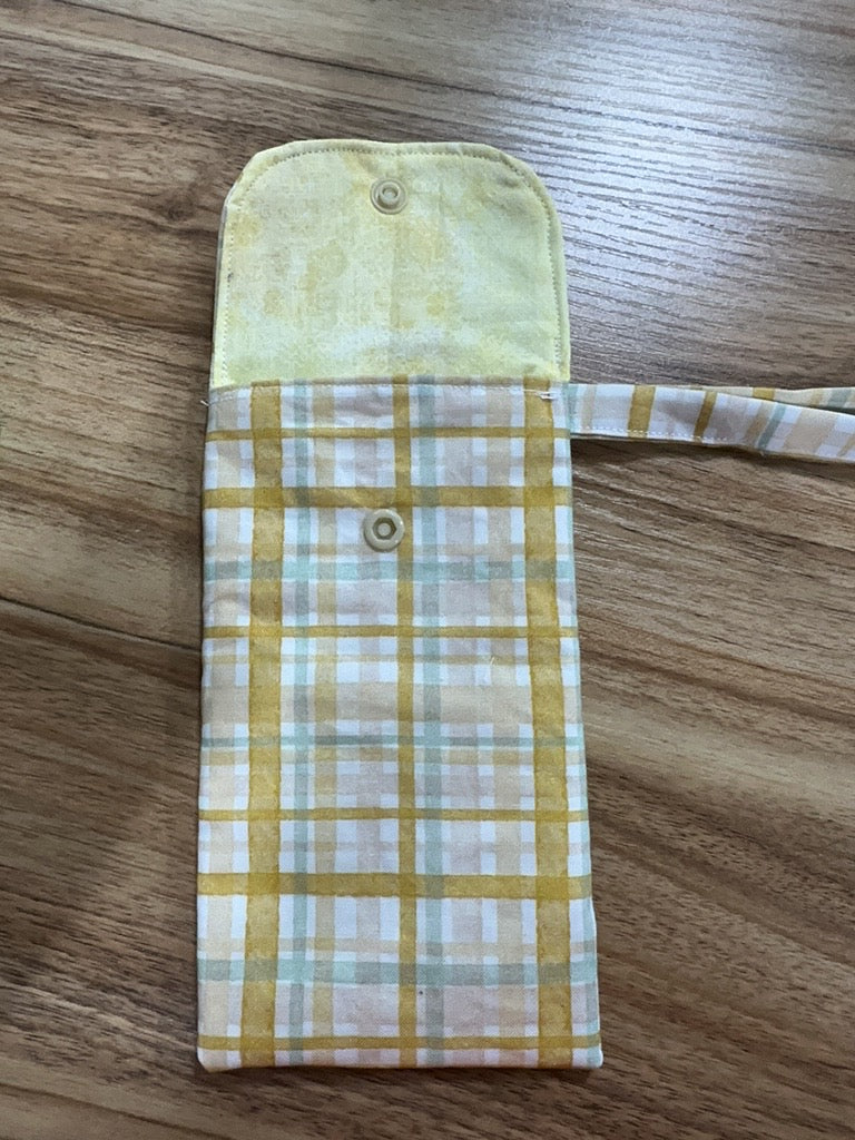 Handmade Cell Phone Pouch with Carry Loop