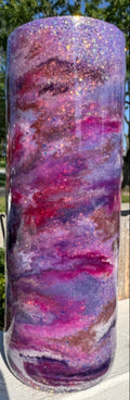 "Starlight Amethyst" 20oz Skinny Tumbler