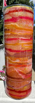"Sunset Tiger" 20oz Skinny Tumbler