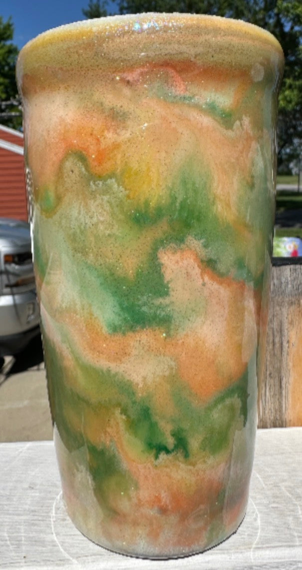 "Peach Dreams" 20oz Coffee Tumbler