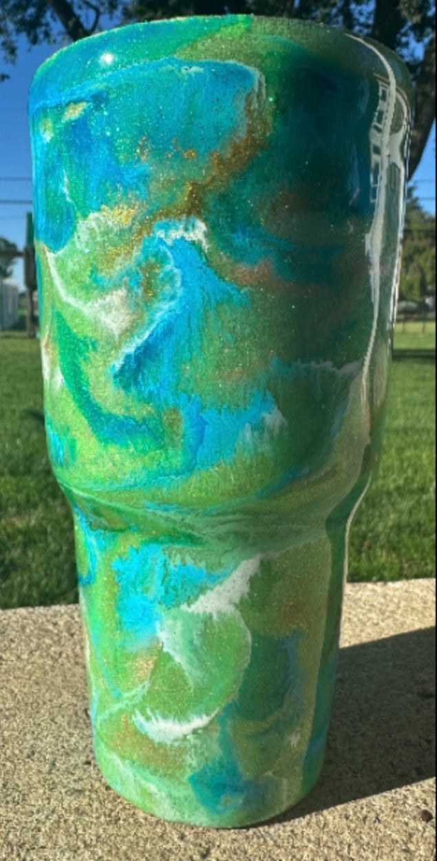 "Ocean Gem" 30oz Tapered Tumbler