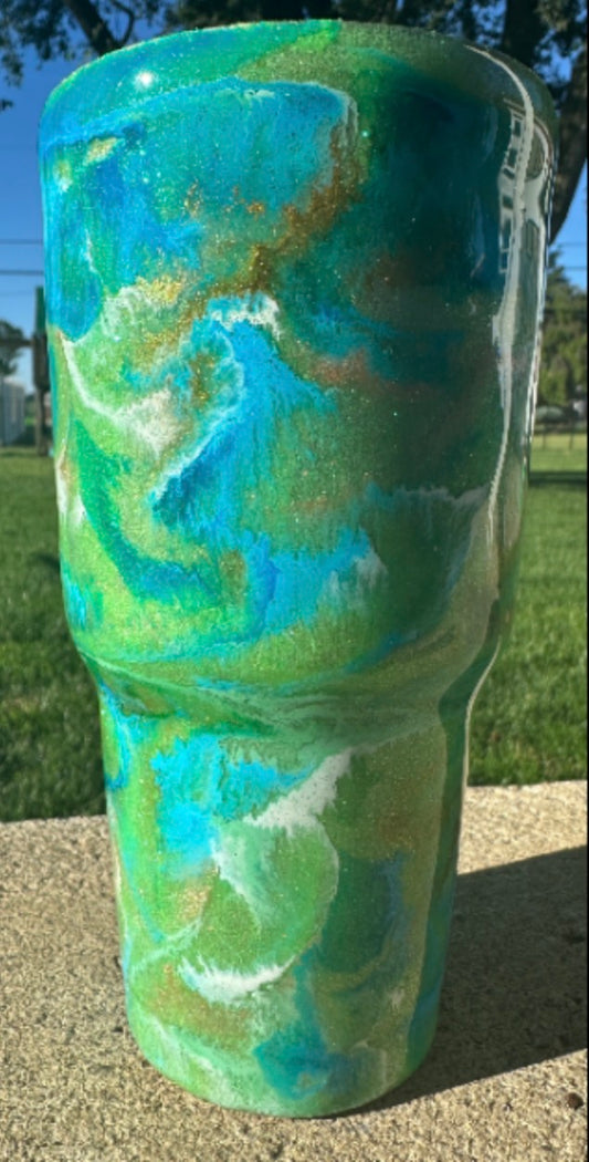 "Ocean Gem" 30oz Tapered Tumbler