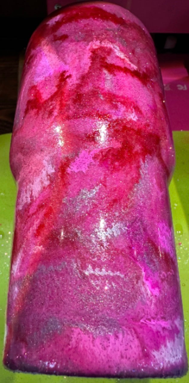 "Crimson Storm" 30oz Tapered Tumbler
