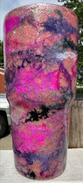 "Orchid Starlight" 30oz Tapered Tumbler