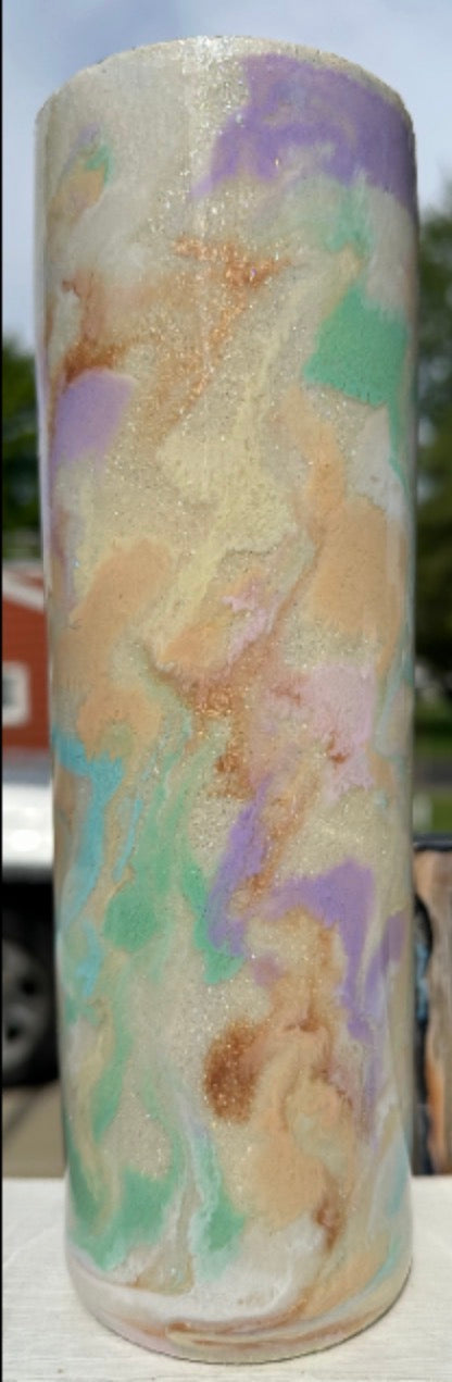 "Pastel Angel Stone" 30oz Skinny Tumbler