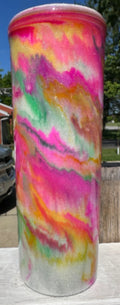 "Sherbet Sunrise" 20oz Skinny Tumbler