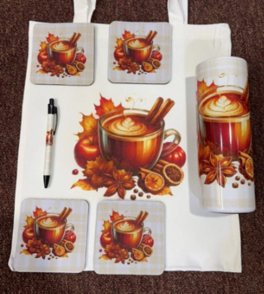 Fall Latte/Warm Apple Cider Set