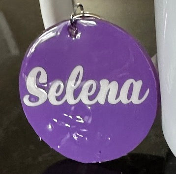 Custom Handmade Acrylic Keychain – Personalized Name & Design