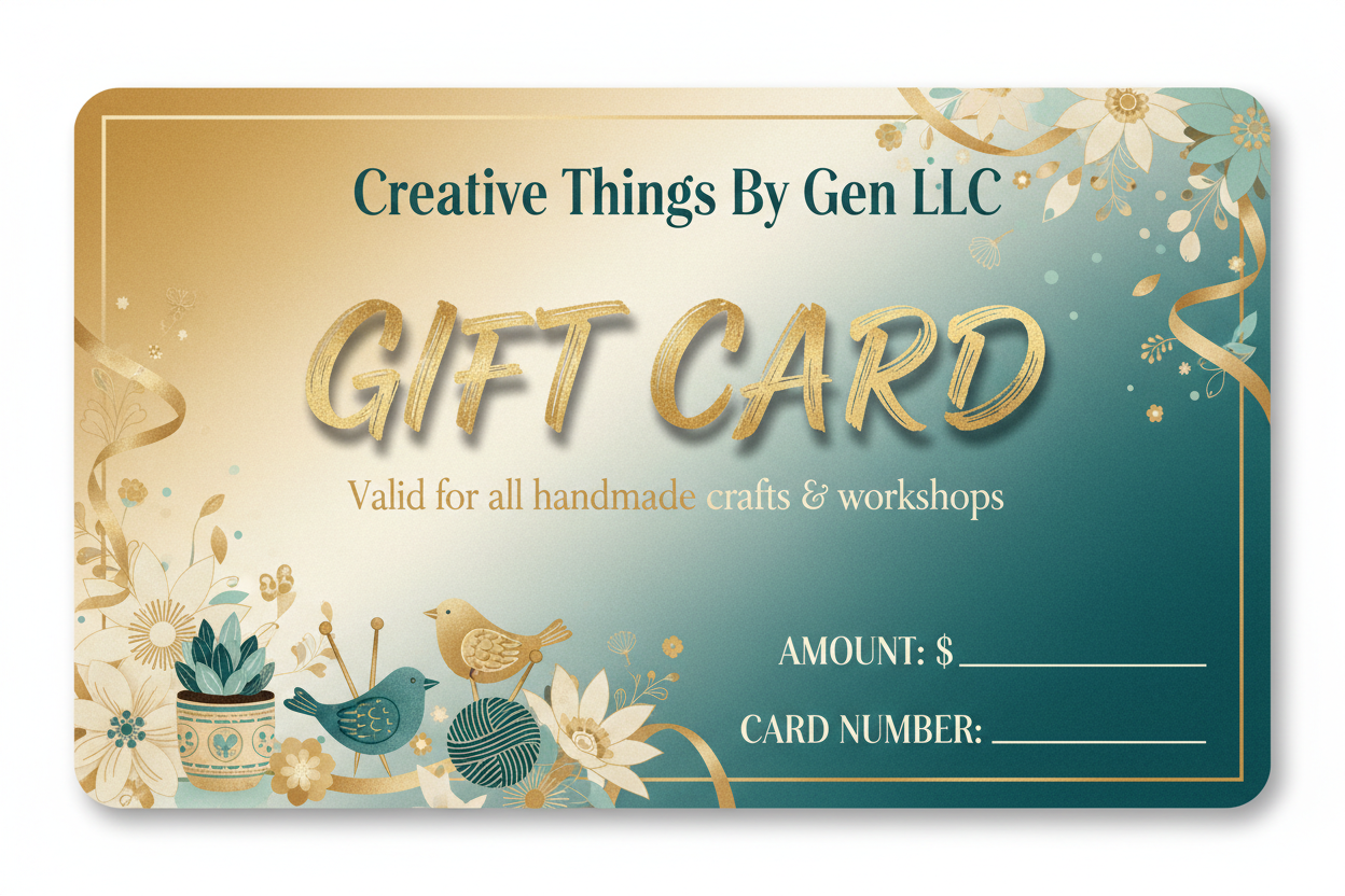 Creative Things By Gen LLC Gift Card